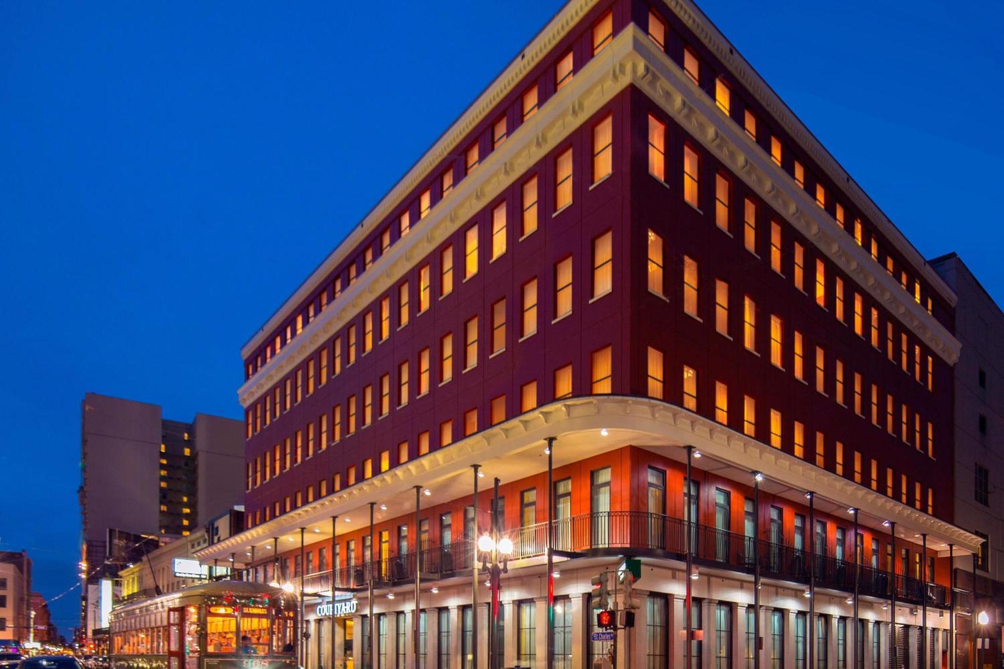 Отель Courtyard By Marriott New Orleans Downtown Near The French Quarter Экстерьер фото